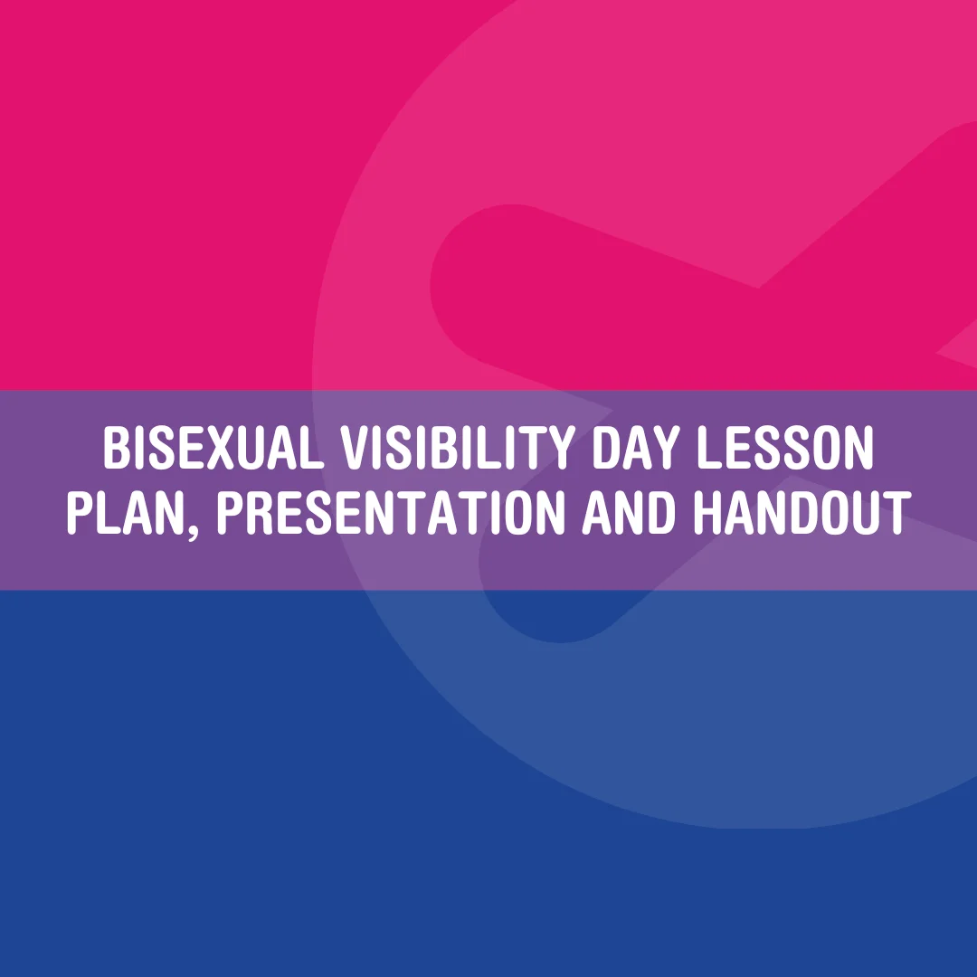 Bisexual Visibility Day Lesson Plan, Presentation and Handout LGBT