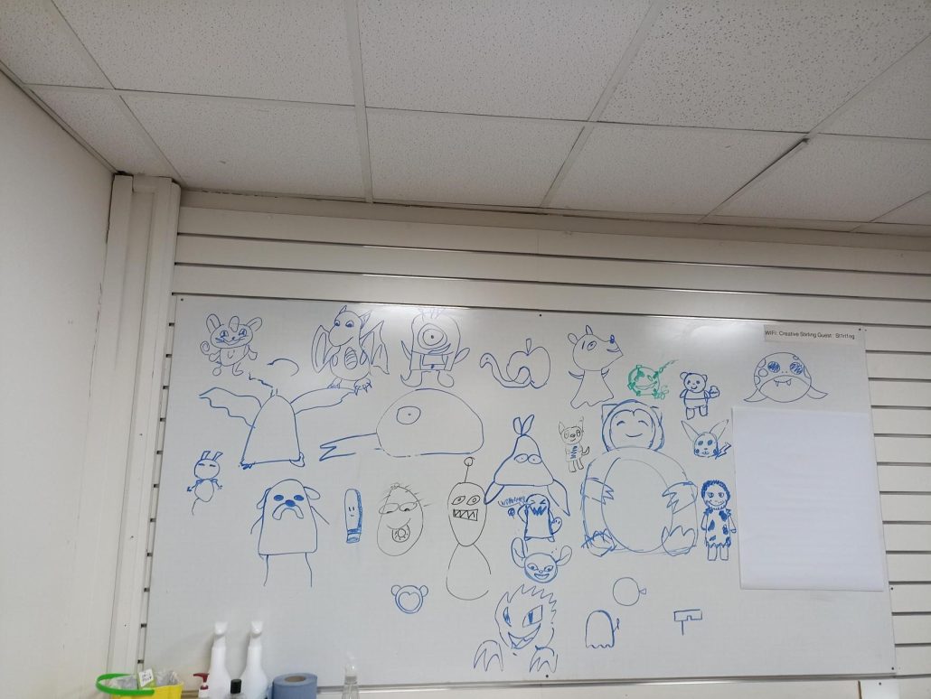 Doodle Characters Night
